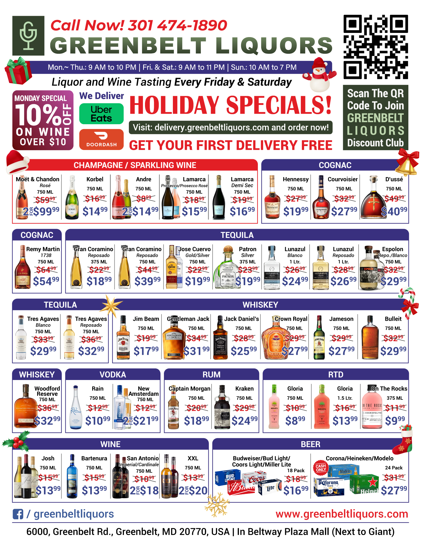 Greenbelt Liquors discount deals