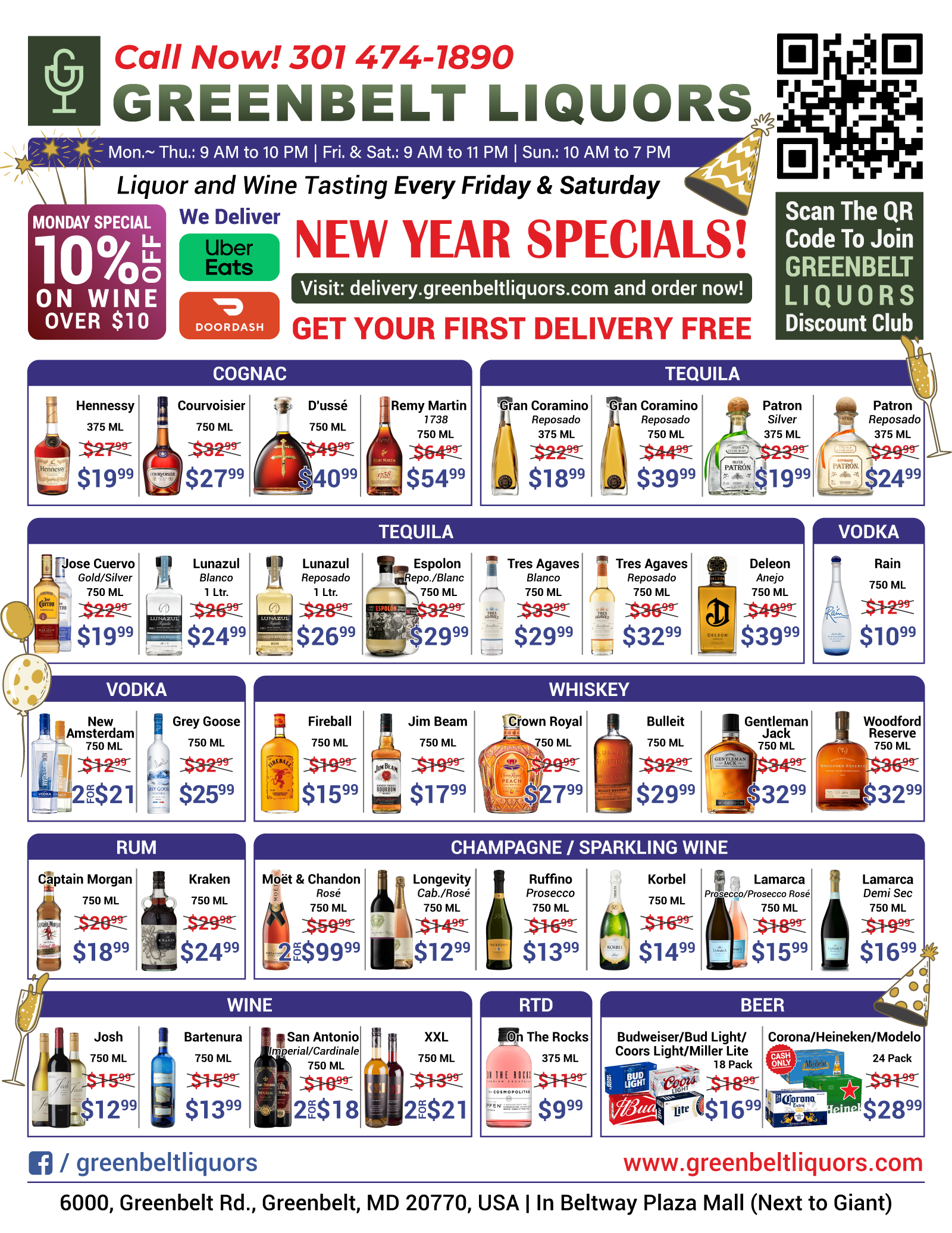 Greenbelt Liquors discount deals
