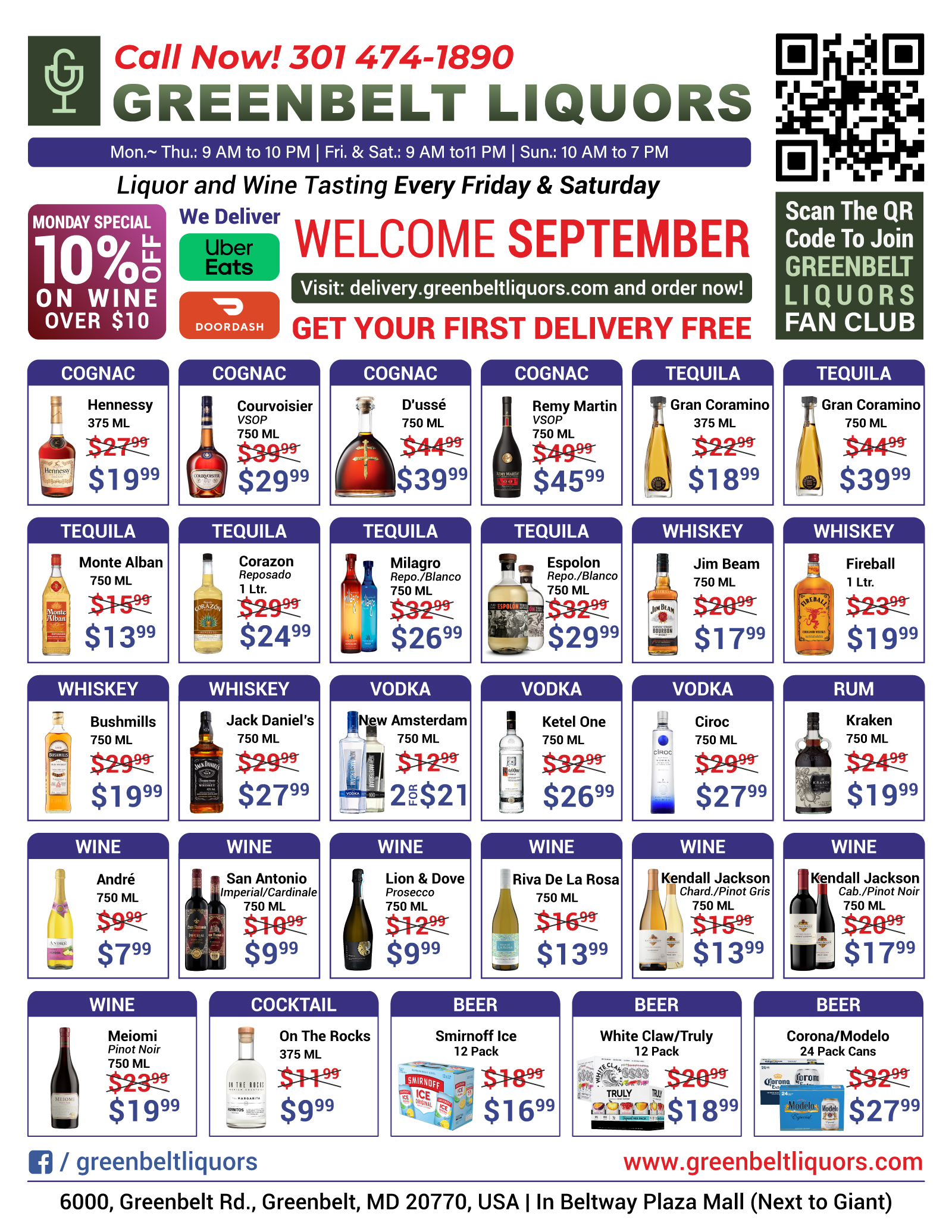 Greenbelt Liquors discount deals